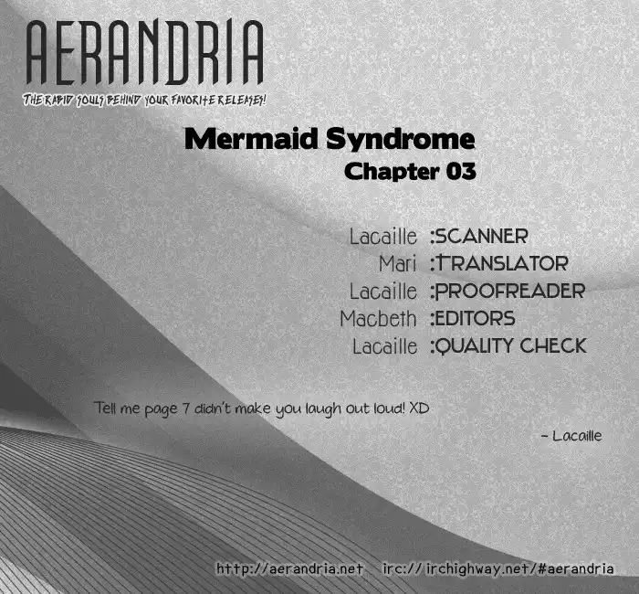 Mermaid Syndrome Chapter 3 2